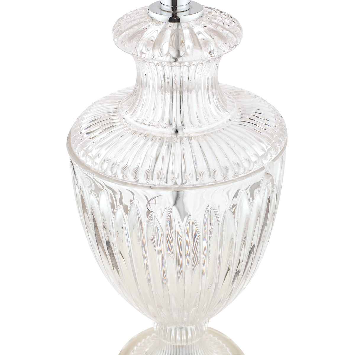 Laura Ashley Meredith Cut Glass Crystal LA3702772-Q   Urn Table Lamp Base Large