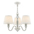 Laura Ashley Ellis 3 Light Pendant Grey Ceiling Light LA3724941-Q   with Shades