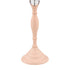 Laura Ashley Ellis Satin-Painted Spindle LA3724950-Q  Table Lamp with Blush Shade