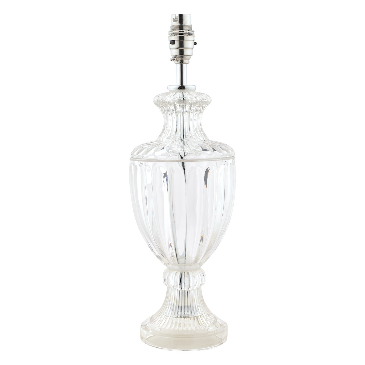 Laura Ashley Meredith Cut Glass Crystal LA3725860-Q Urn Table Lamp Base Small