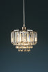Laura Ashley Vienna Crystal & Polished Chrome Easy-Fit Pendant Celing Light Shade