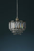 Laura Ashley Vienna Crystal & Antique BrassLA3727733-Q Ceiling Lights Easy-Fit Pendant