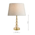 Laura Ashley Selby Antique Brass & Glass Ball LA3730931-Q  Table Lamp Base Small
