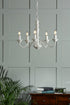 Laura Ashley Tate 5  Matt White LA3756058-Q Ceiling Light Pendent