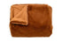 Luxe faux fur throw gingerbread