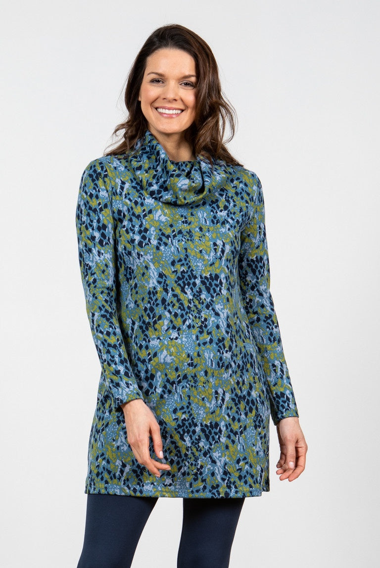 Lily & Me Winkleigh Tunic Mineral Lime