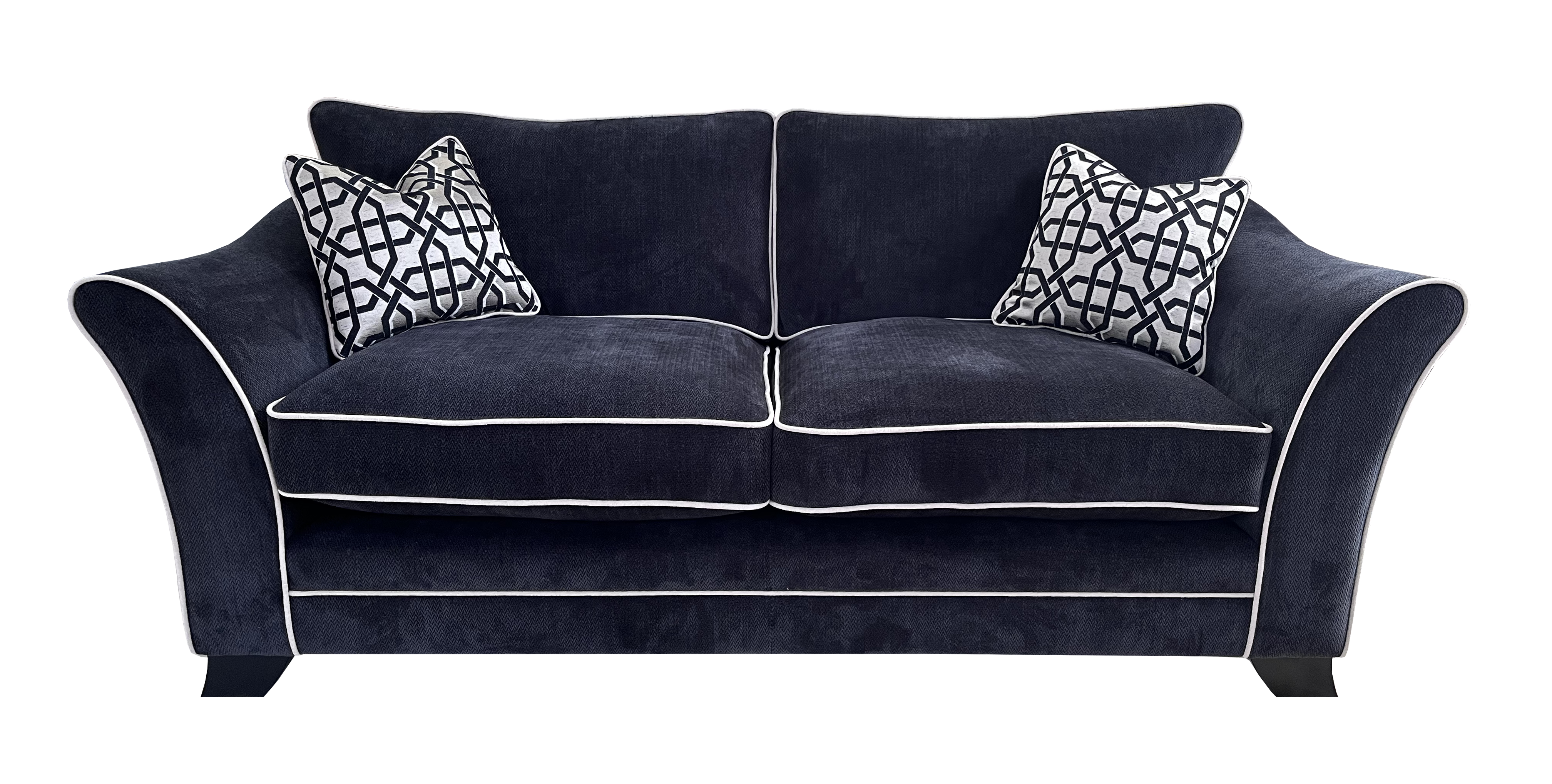 Chelsea Contrast Pipe 3 Seater Sofa