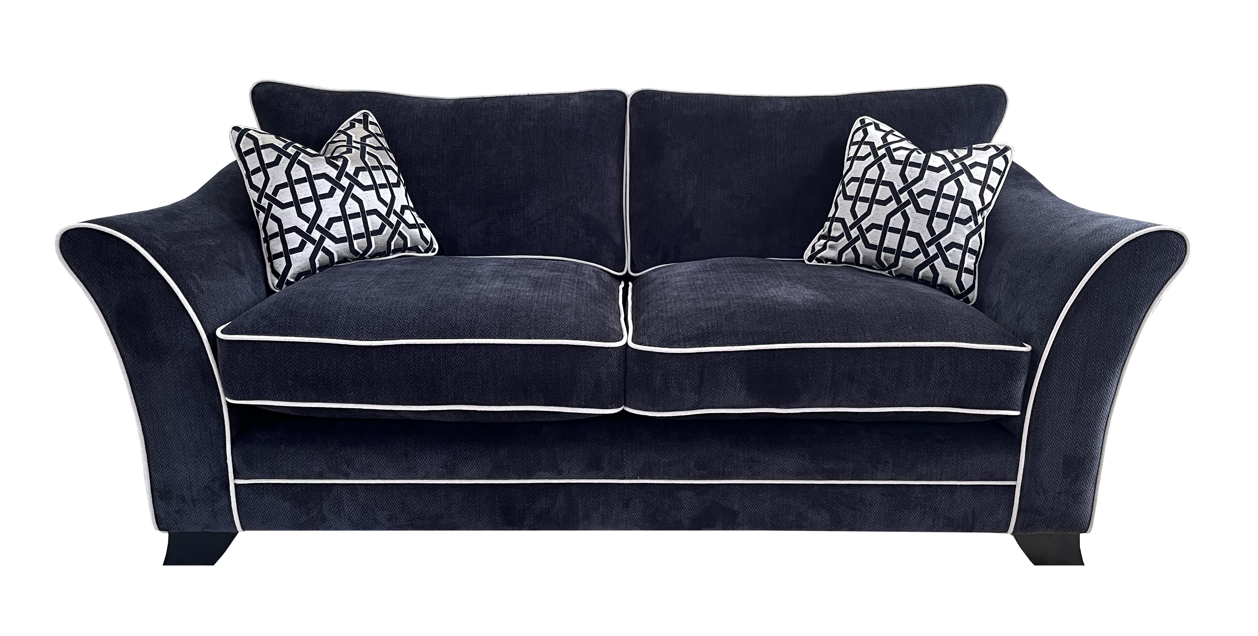 Chelsea Contrast Pipe 4 Seater Sofa