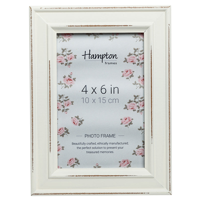 Paloma 4x6 White Picture Frame