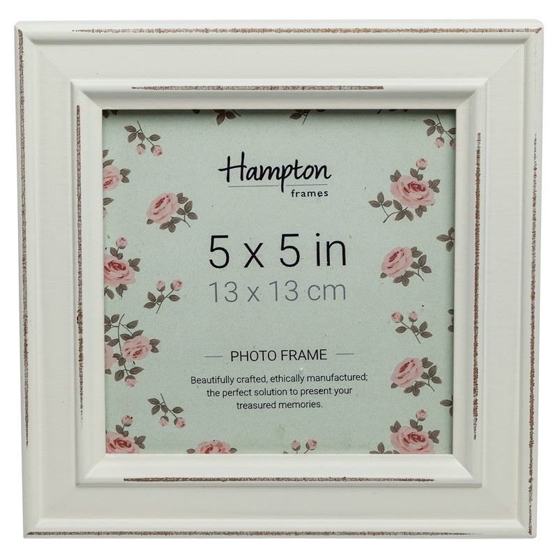 Paloma 5x5 White Picture Frame