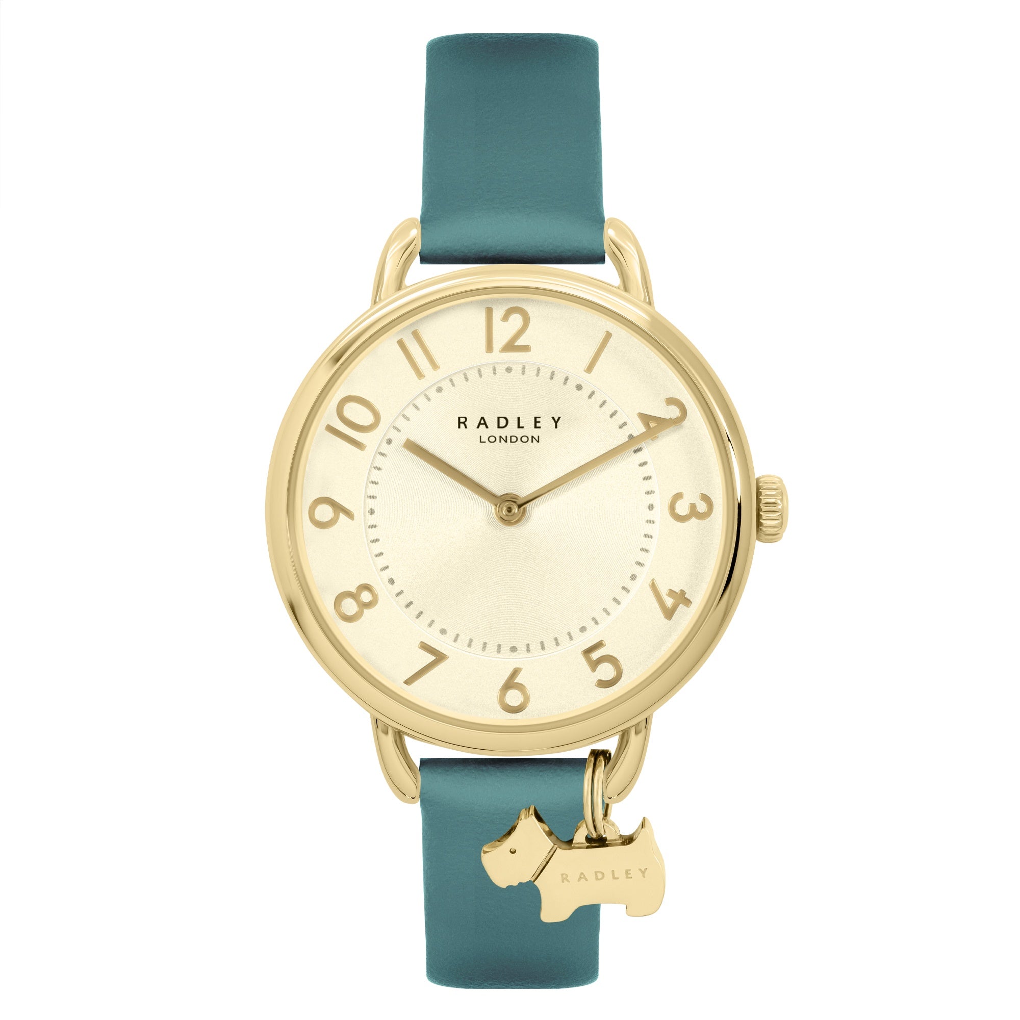 Radley Gold Teal Leather Watch