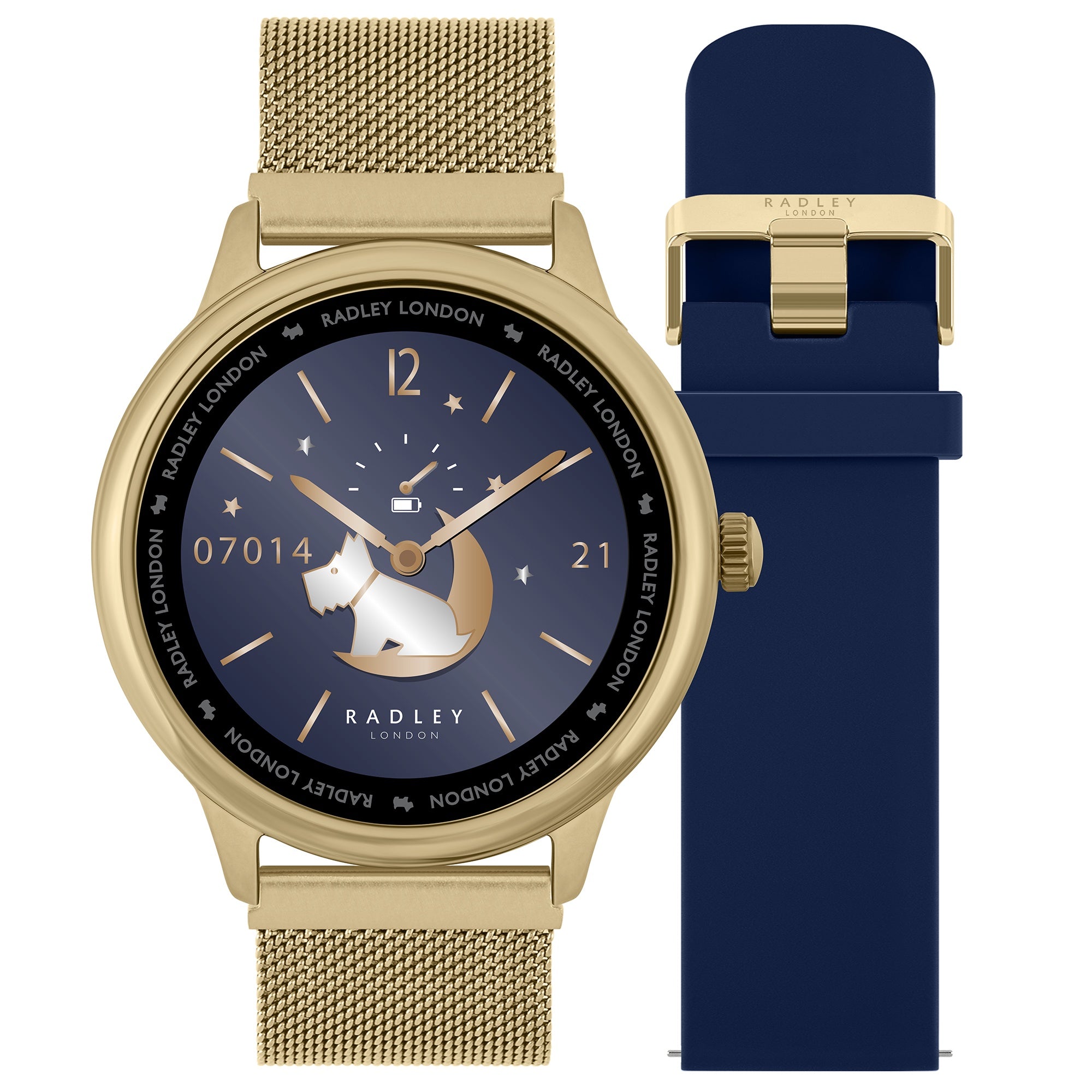 Radley Series 19 Gold Mesh Smart Watch Set