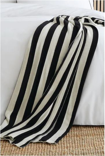Style Sisters Knitted Cube Pure Cotton Throw