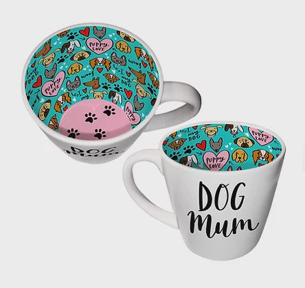 Dog Mum Inside Out Mug With Gift Box