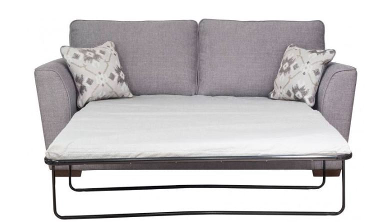 Pacific 3 Seater Sofa Bed With deluxe Mattress Standard Back Fabric AB
