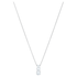 Swarovski Attract Trilogy Round Rhodium Necklace