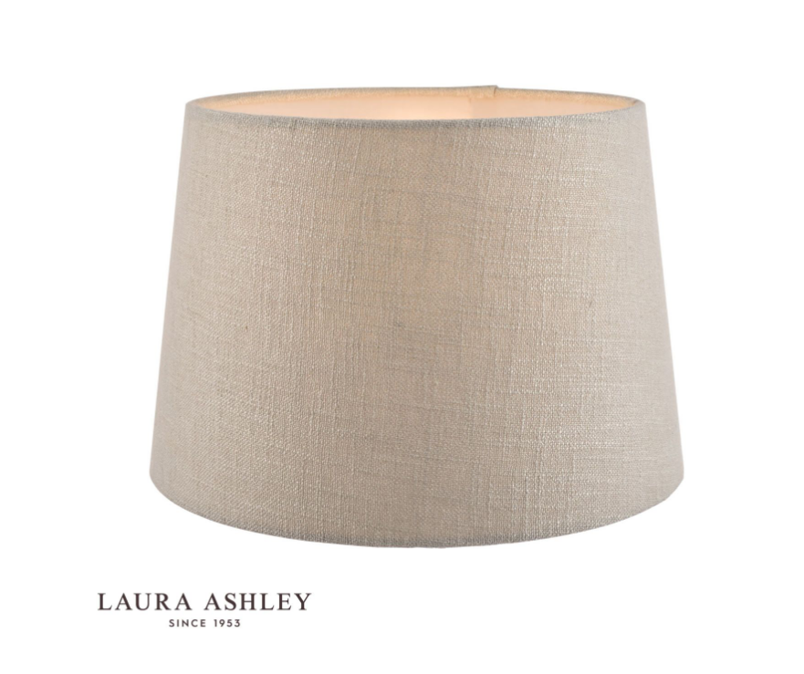 Laura Ashley Bacall Silver Empire  LA3730040-Q Table Lamp Shade 12" For Carson Lamp