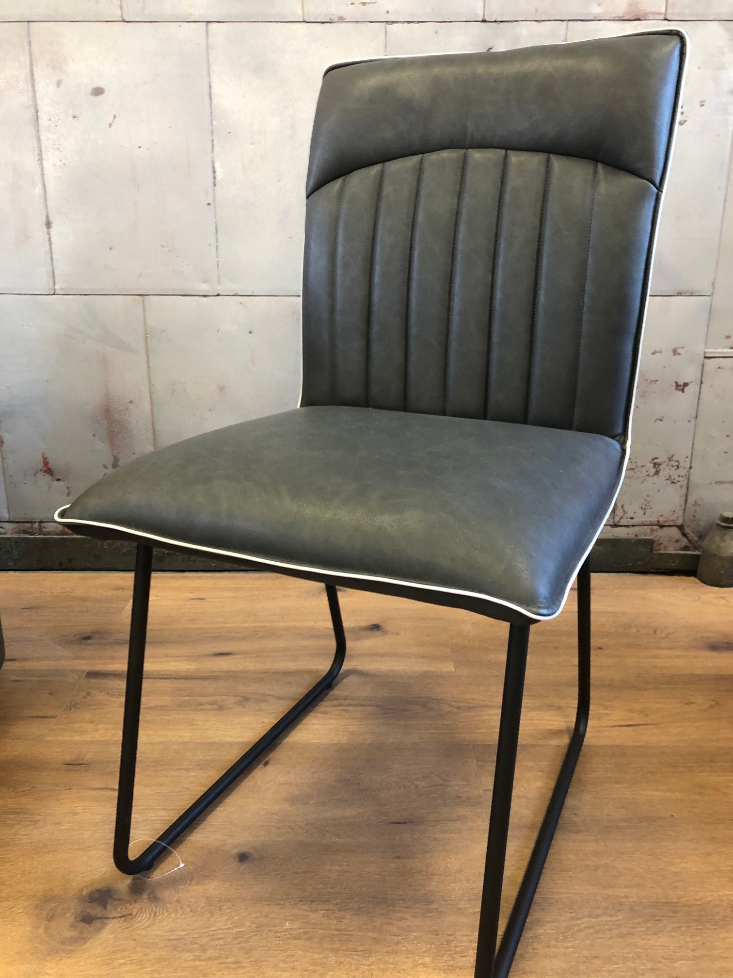 Forest Semi Suede Charcoal Dining Chair