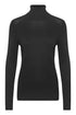 Saint Tropez Mila Rollneck Pullover Black