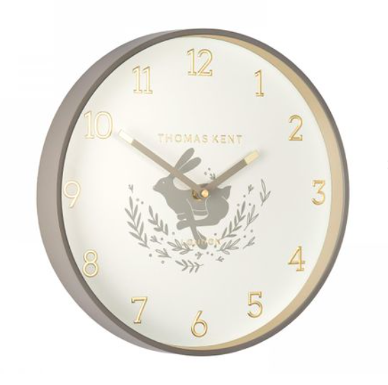 Thomas Kent 12'' Rare Hare Wall Clock