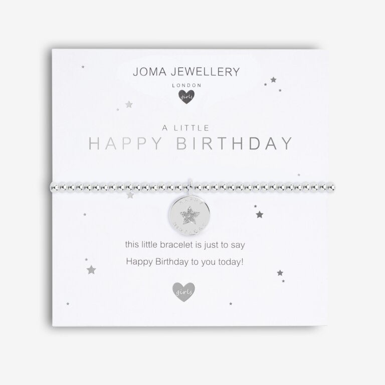 Joma A Little Happy Birthday Girls Bracelet