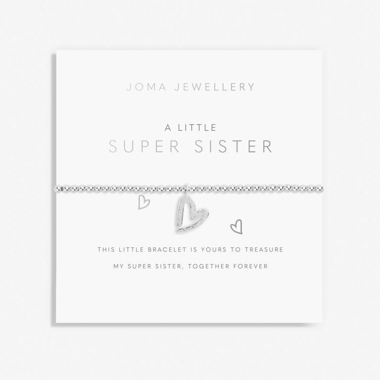 Joma Children's A Little Super Sister Bracelet