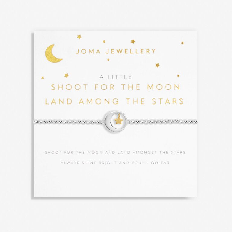 Joma Children's A Little Shoot For The Moon, Land Amongst The Stars Bracelet