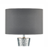 33009 Silver Ceramic Base Table Lamp