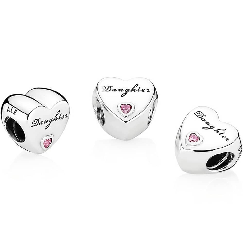 Pandora Family Daughters Love Charm