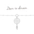 Mantra Dreamcatcher Charm Bracelet | Sterling Silver