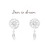 Mantra Dreamcather Earrings | Sterling Silver