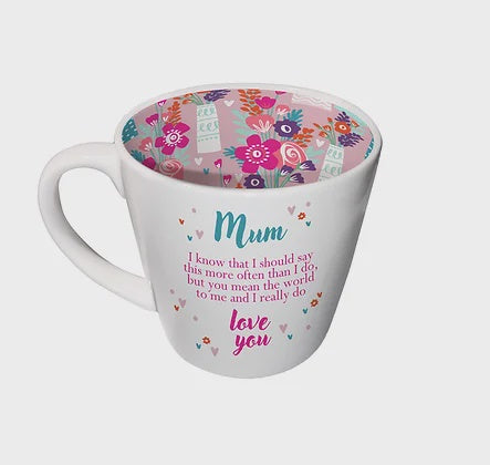 Mum Love You Inside Out Mug