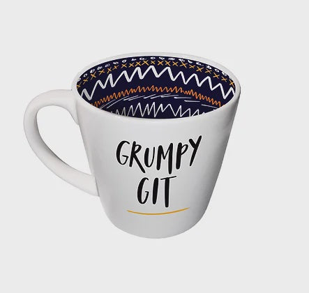 Grumpy Git  Inside Out Mug