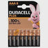 AAA Duracell Batteries 8 Pack