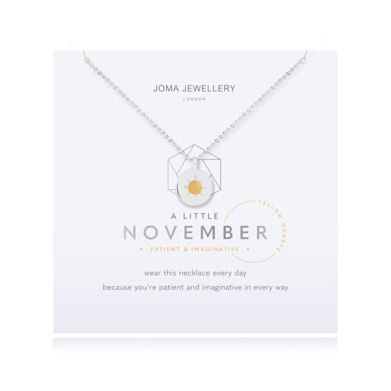 Joma A Little November Necklace