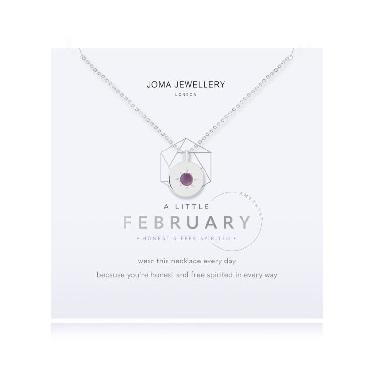Joma A Little February Necklace