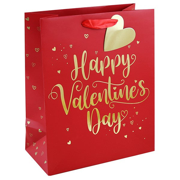 Valentine Text Large Gift Bag