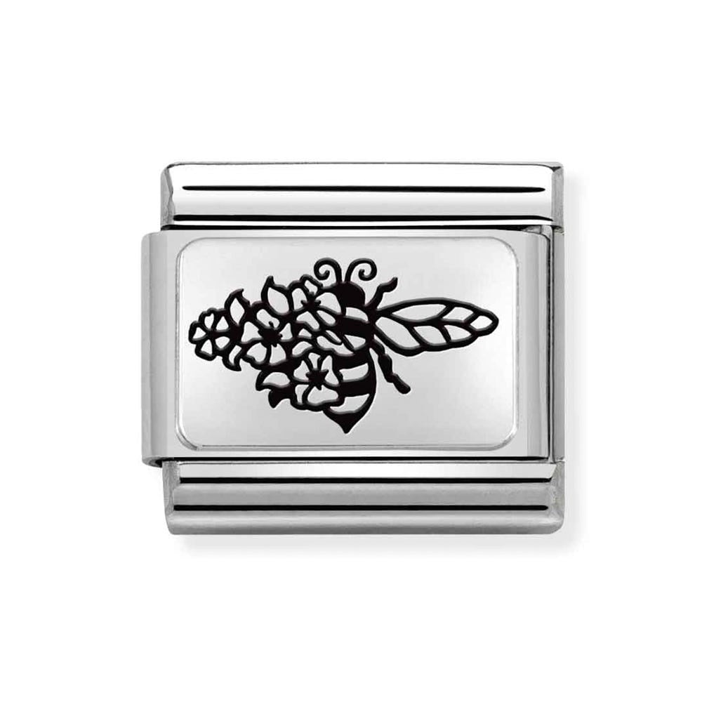 Nomination Composable Bee with Flowers Charm