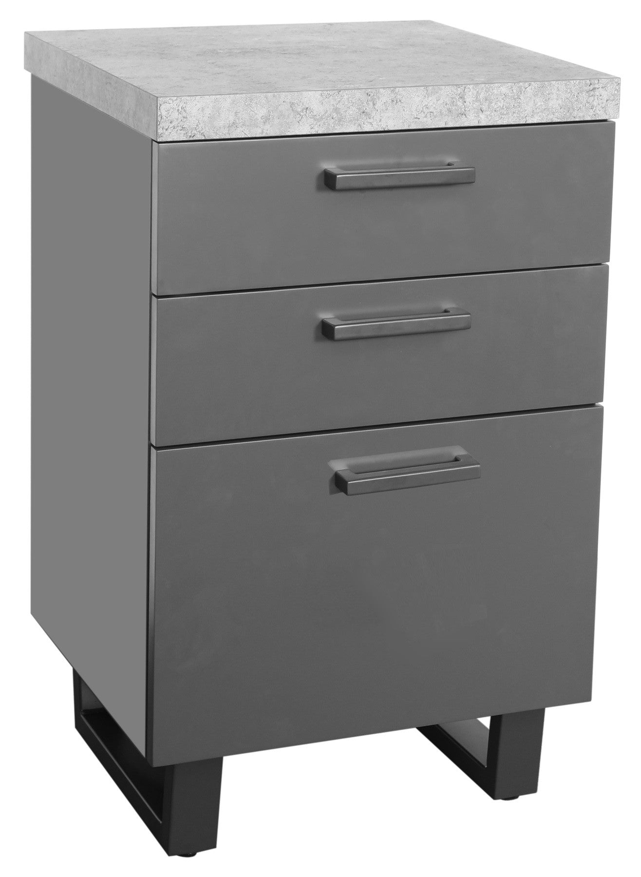 Classic Fusion Stone  Office Filing Cabinet FS2FSCST