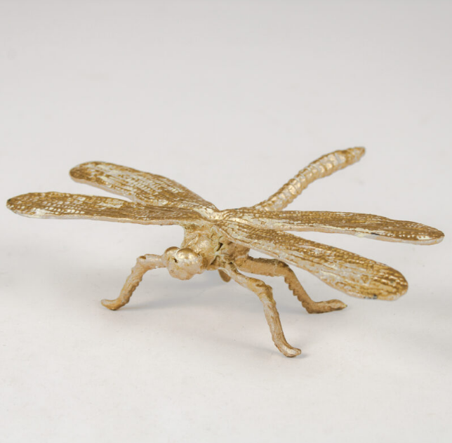 Gold Dragonfly Ornament