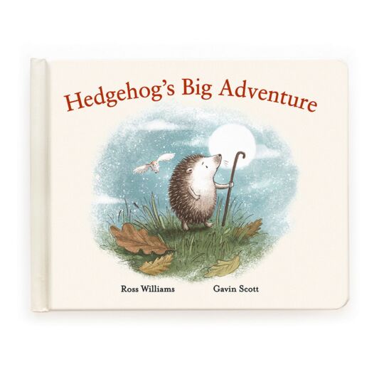 Jellycat Hedgehog's Big Adventure Book BK4HBA