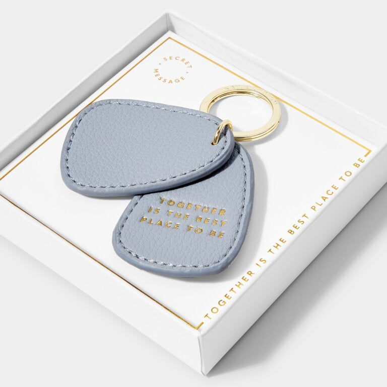 Katie Loxton Together Is The Best Place To Be Boxed Keyring