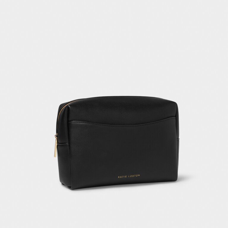 Katie Loxton Black It's A Lovely Day To Go After Your Dreams Secret Message Wash Bag
