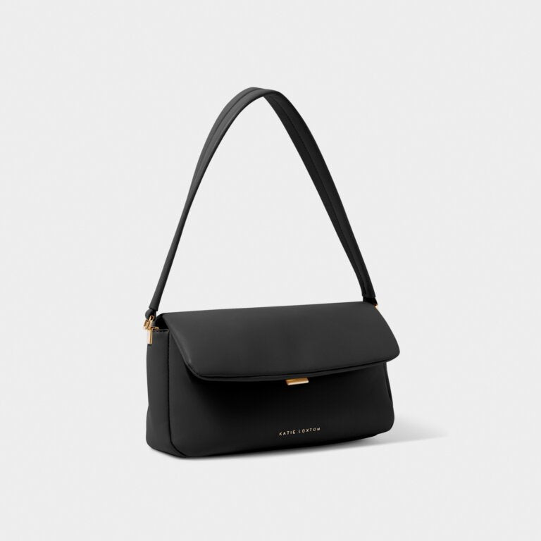 Katie Loxton Black Serena Small Shoulder Bag