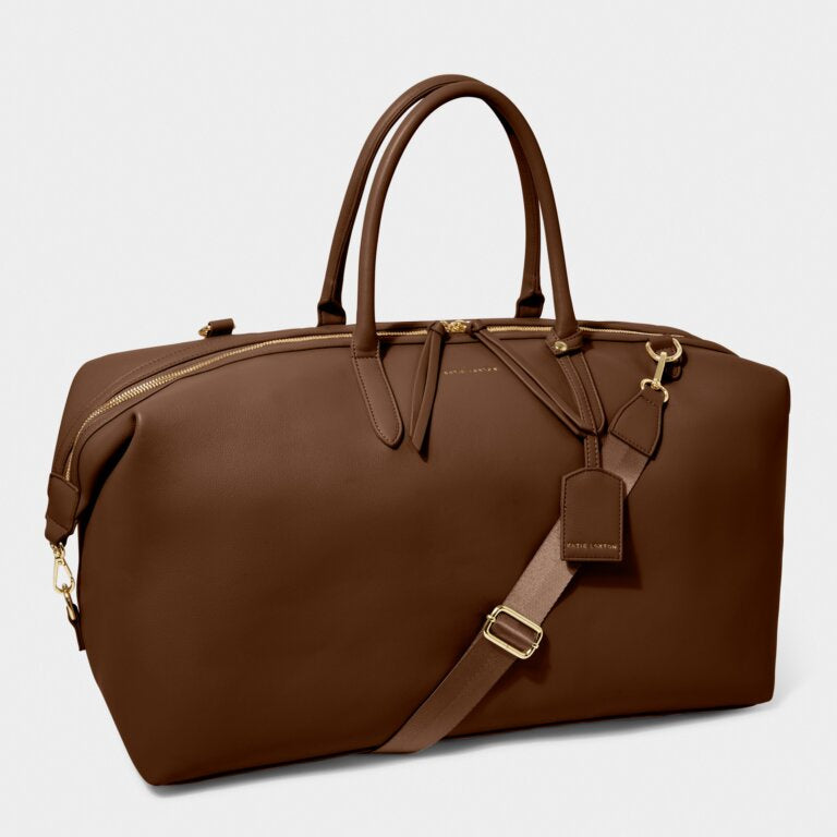 Katie Loxton Chocolate Oxford Weekend Holdall