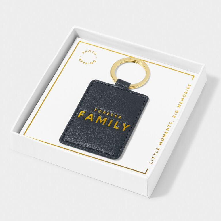Katie Loxton Navy Forever Family Boxed Photo Keyring