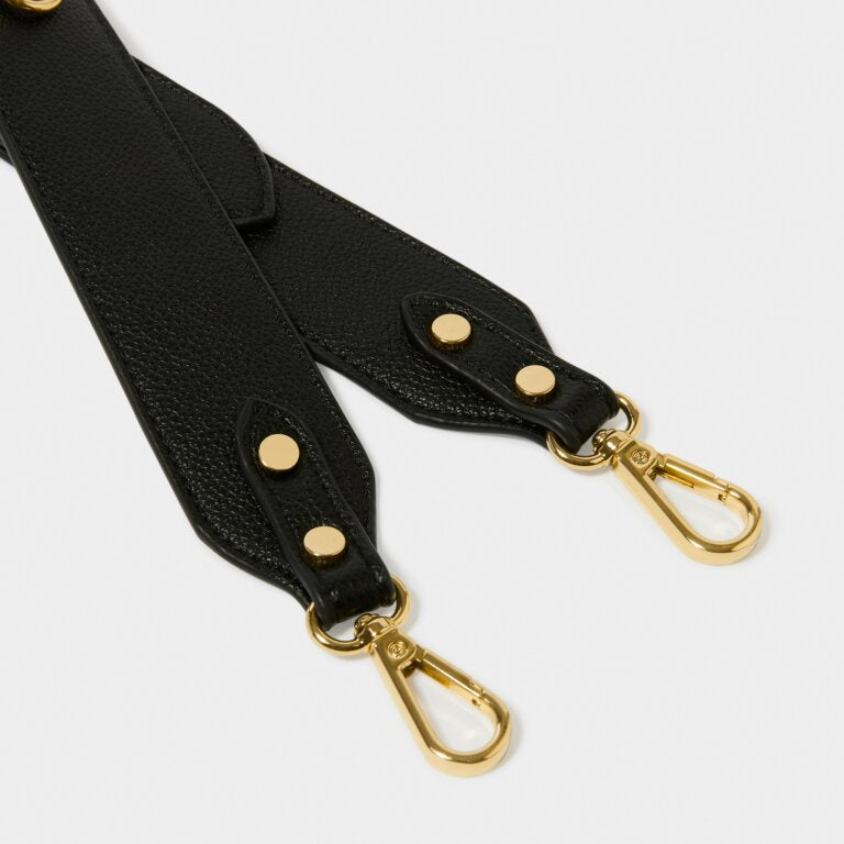 Katie Loxton Black PU Strap