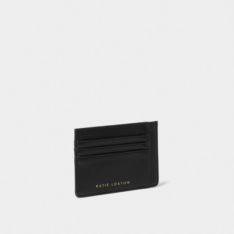 Katie Loxton Black Lily Card Holder
