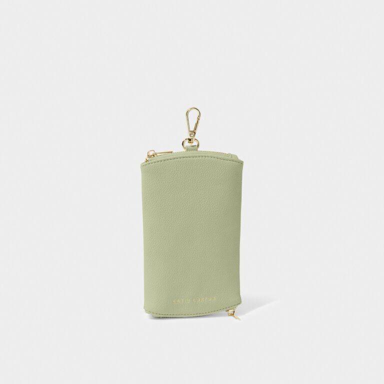Katie Loxton Soft Sage Clip On Sunglasses Case