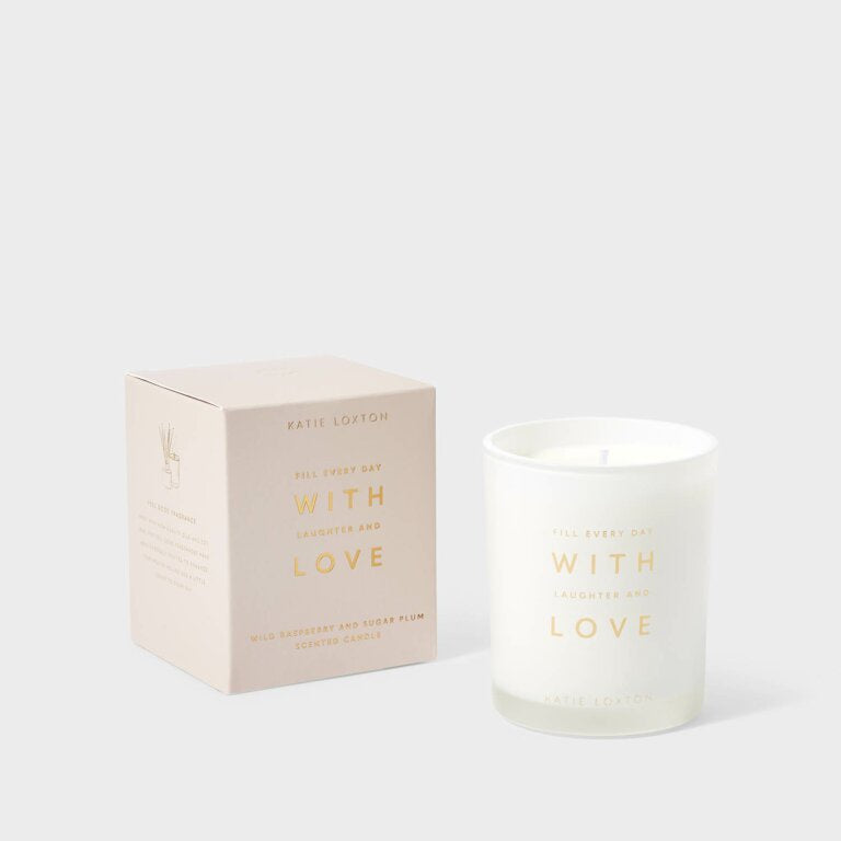 Katie Loxton Fill Everyday With Laughter & Love Candle